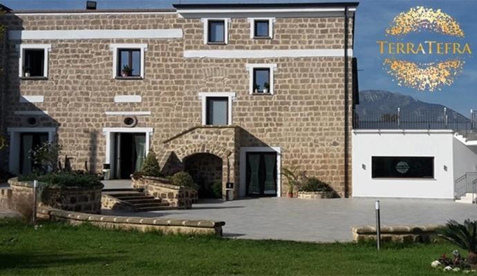 הוילה Conca della Campania Tenuta Terra Tefra מראה חיצוני תמונה